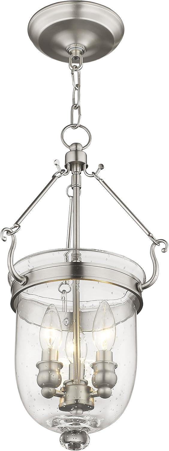 Livex Lighting - Jefferson - 3 Light Chain Lantern in Traditional Style - 10