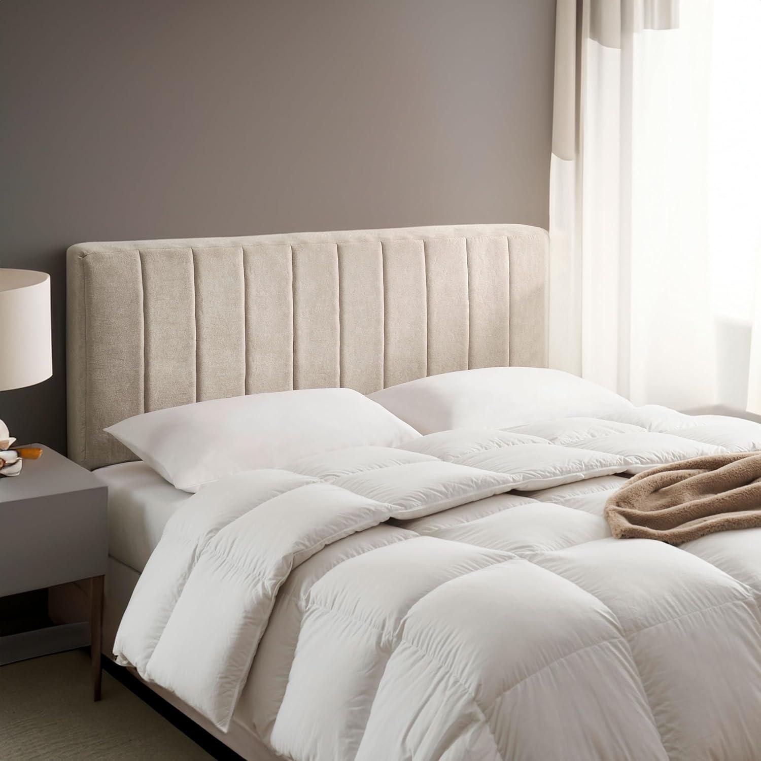 Chastelyne Upholstered Easy Assemble Wall Mounted Headboard