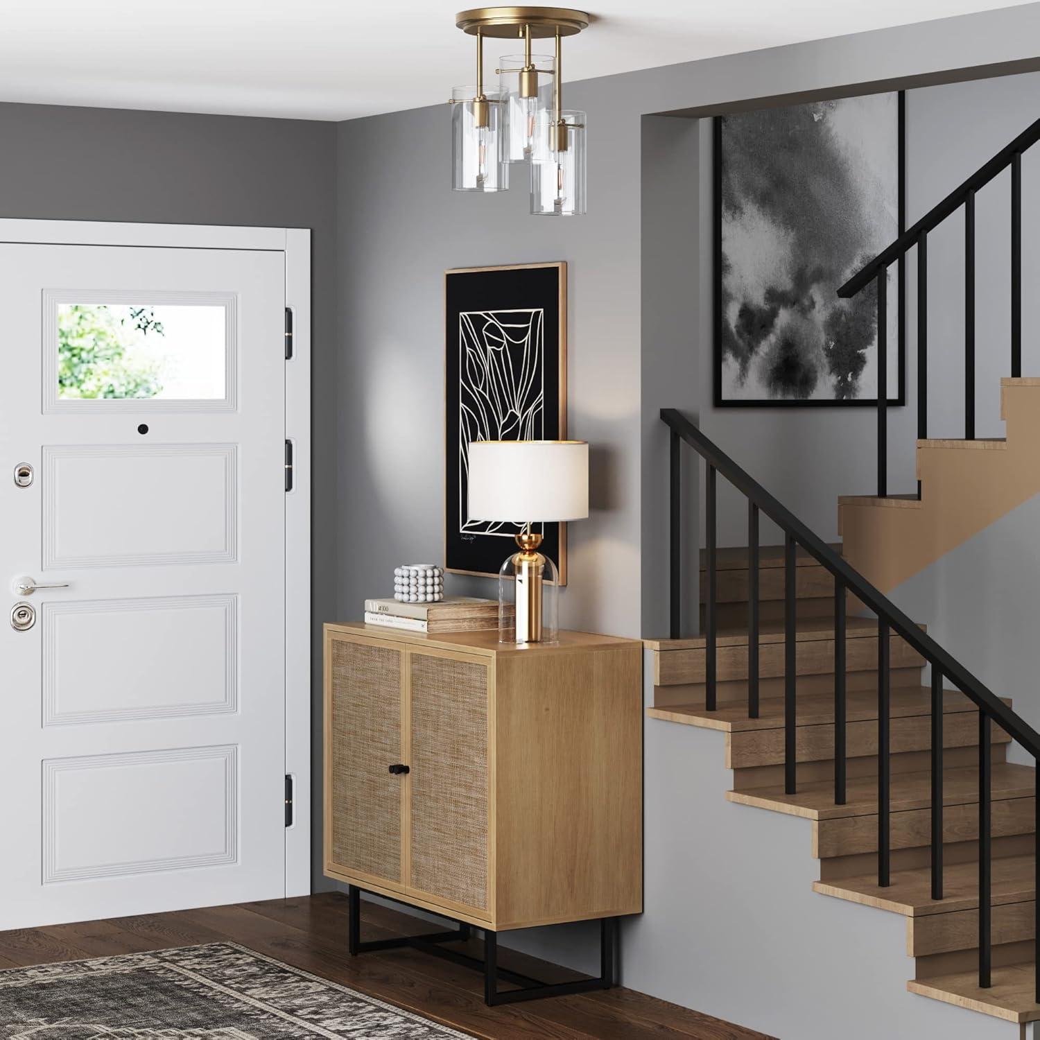 Nathan James Argo Flush Mount Gold