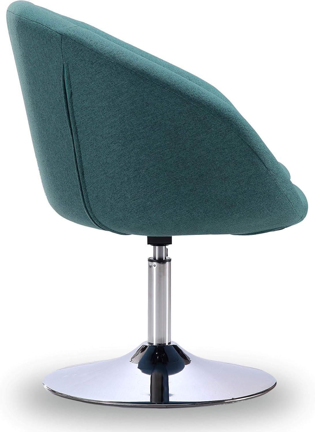 Sior Upholstered Swivel Barrel Chair
