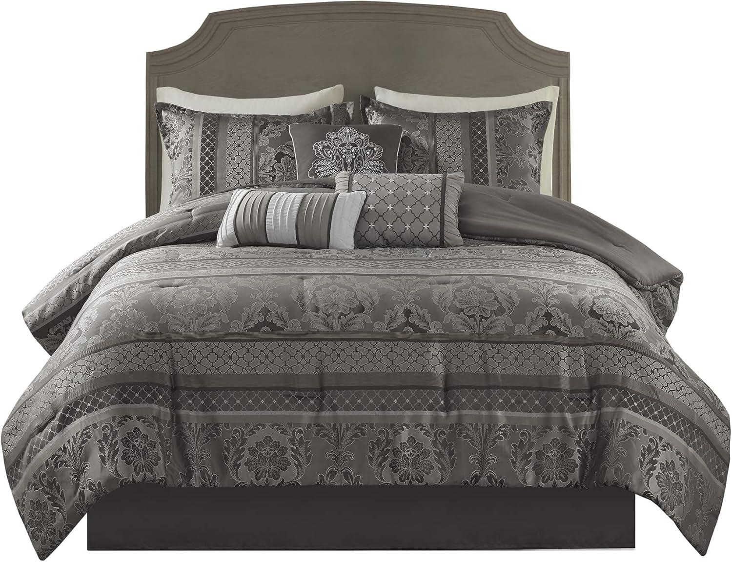 Bellagio 7 Piece Jacquard Comforter Set