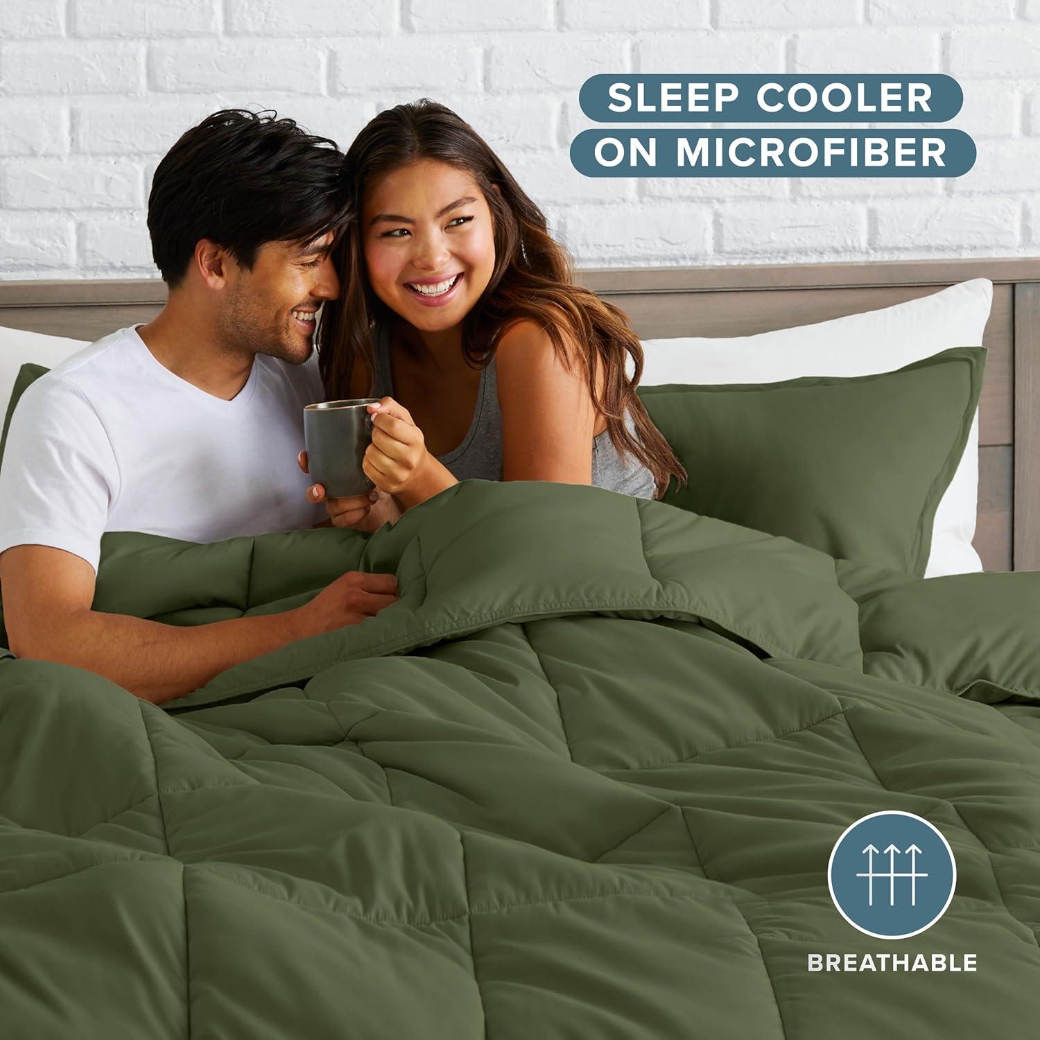 Bare Home Ultra-Soft All Season Comforter Set