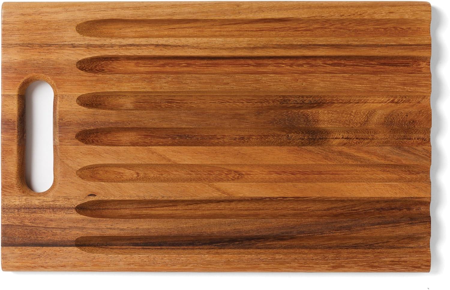 Ironwood Gourmet Sweep Off Bread Board, Acacia Wood