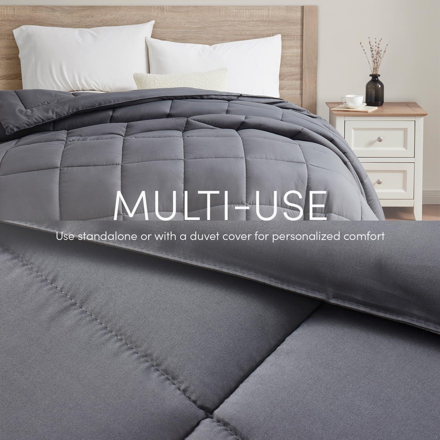 Bare Home Premium Ultra Soft Microfiber Reversible Comforter & Reviews | Wayfair