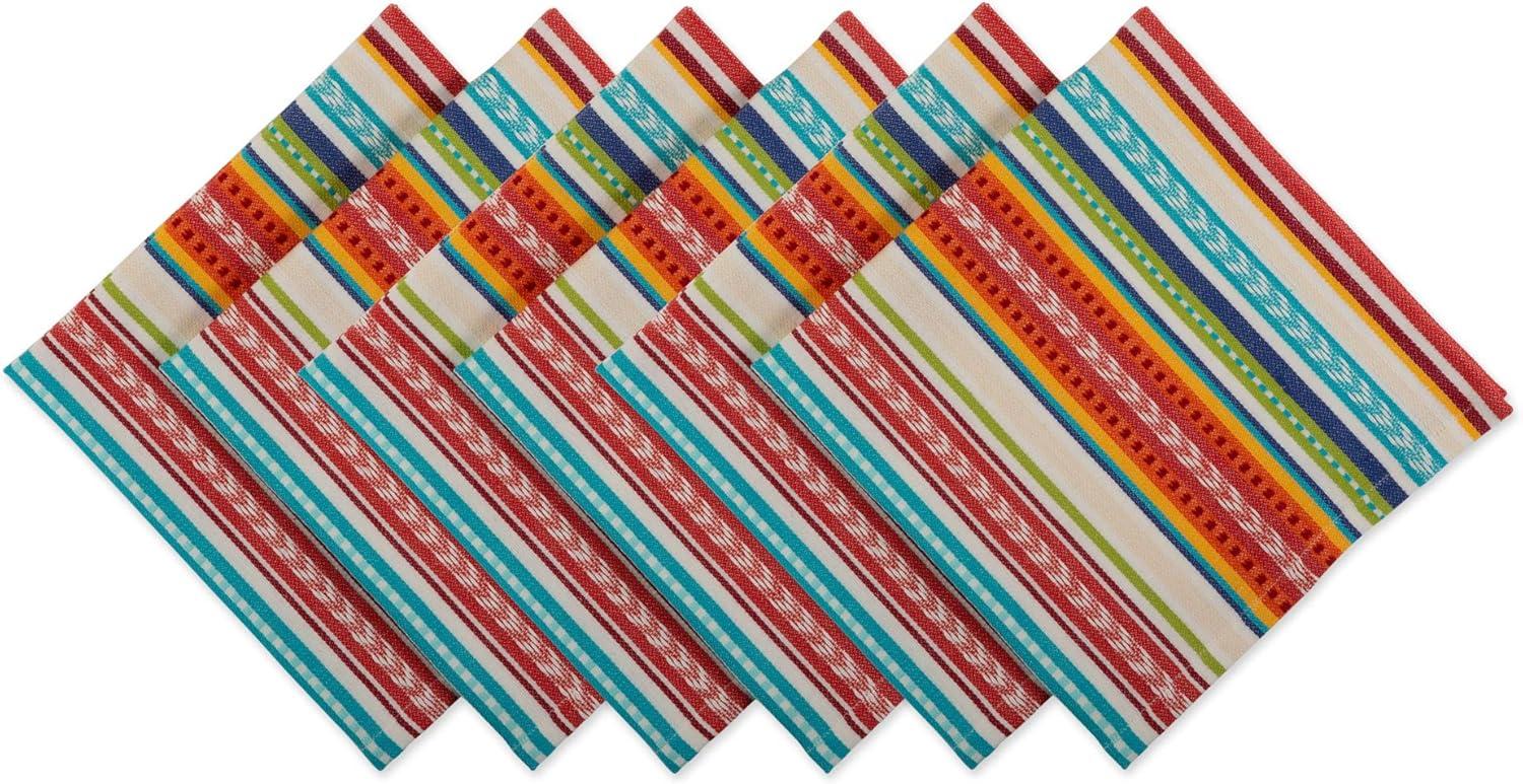 Design Imports  Baja Stripe Napkin - Set of 6