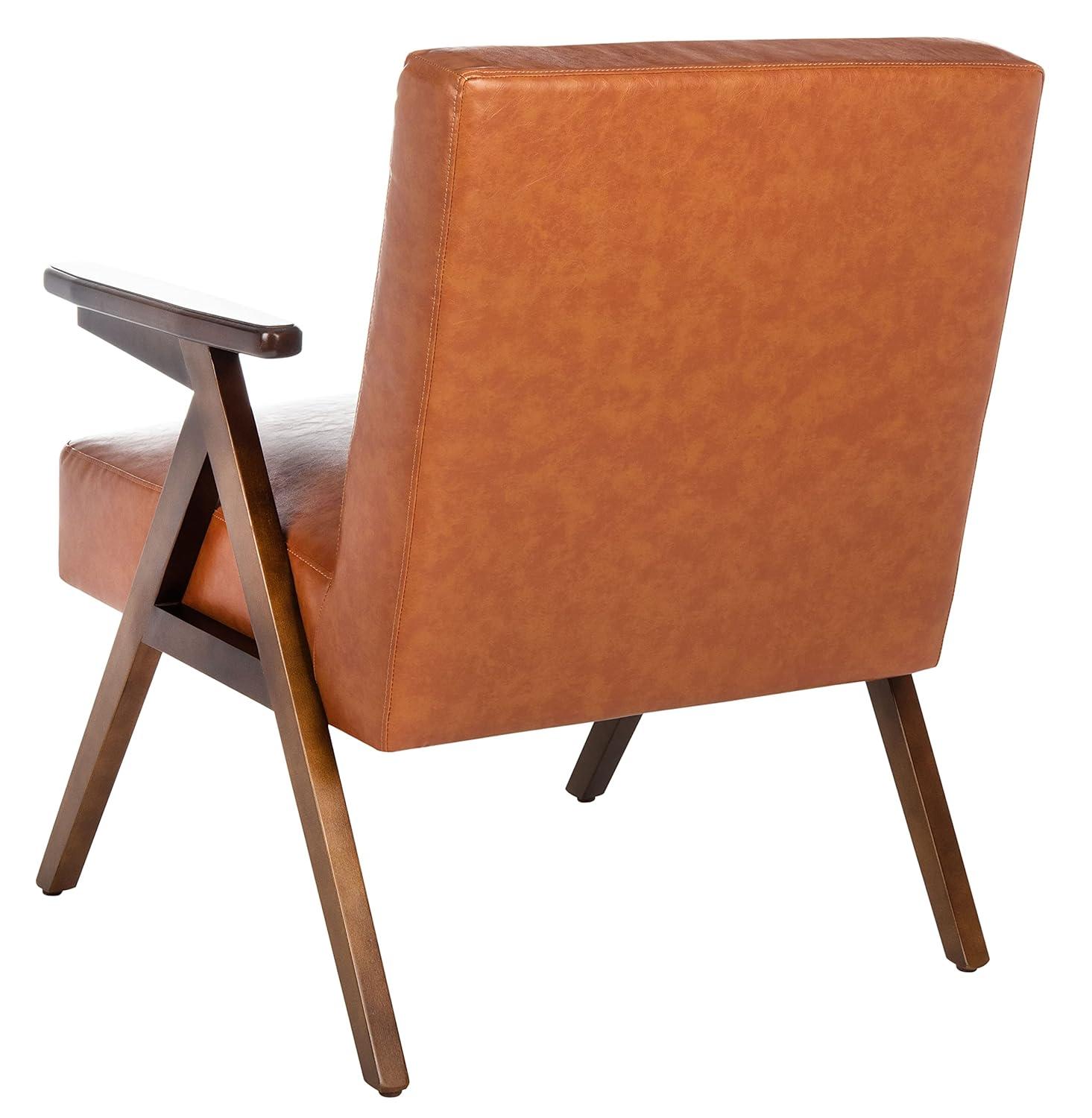 Emyr Arm Chair - Cognac - Safavieh