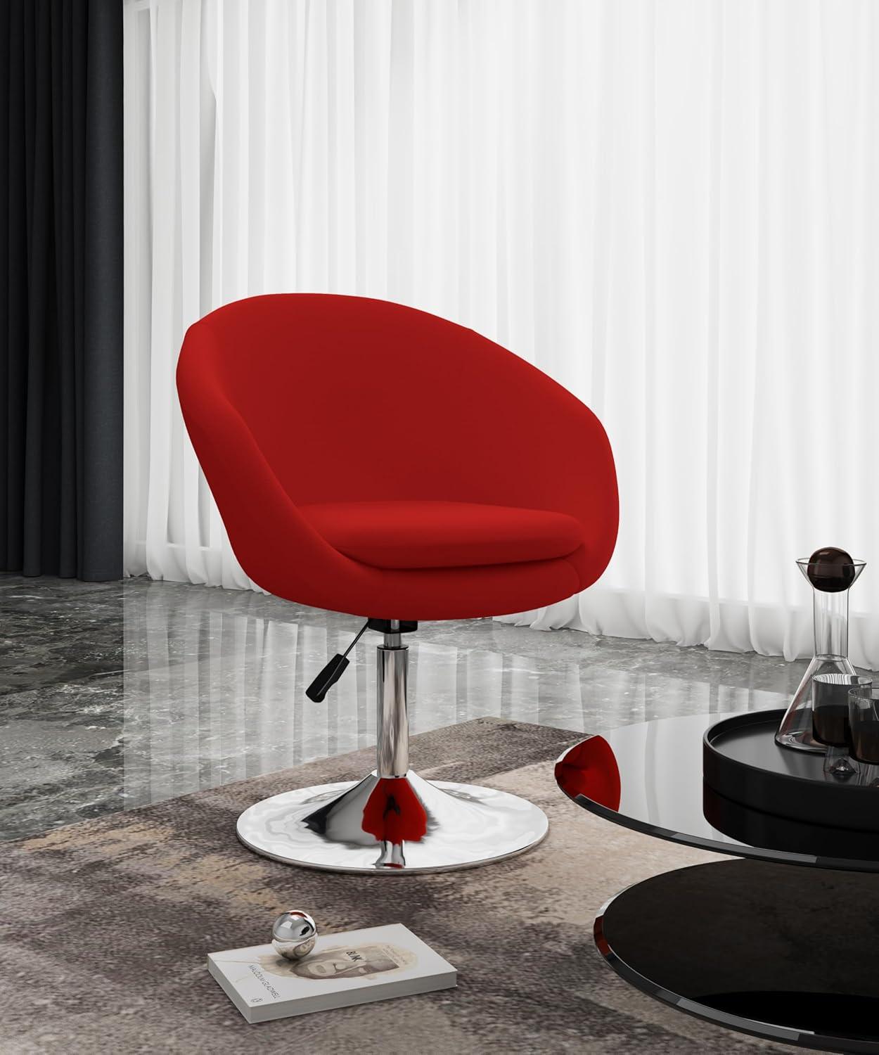Ivy Bronx Sior Upholstered Swivel Barrel Chair