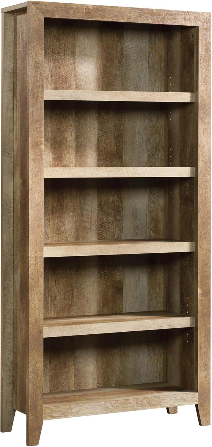 Craftsman Oak Adjustable 5-Shelf Bookcase