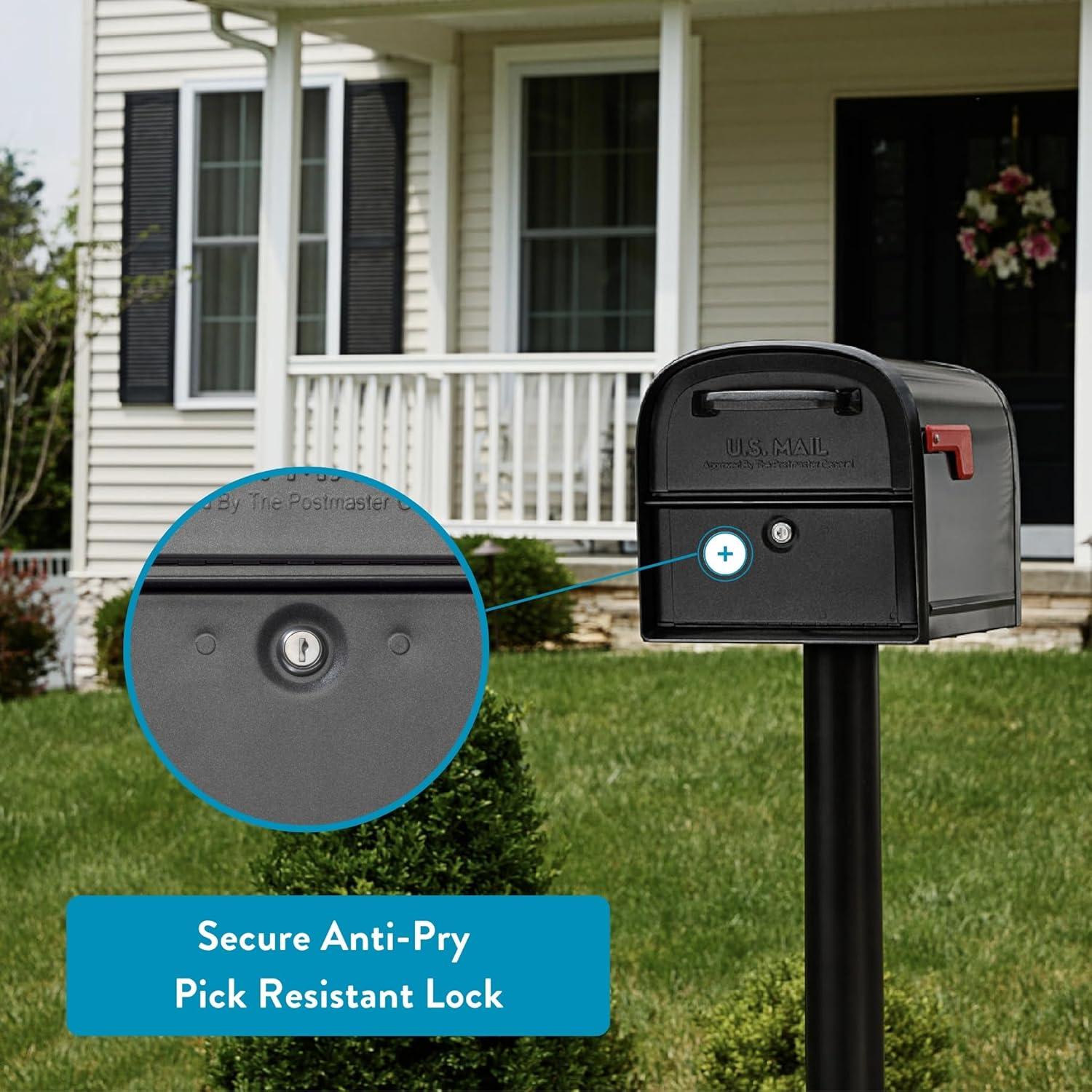 Oasis 360 Locking Post Mounted Mailbox