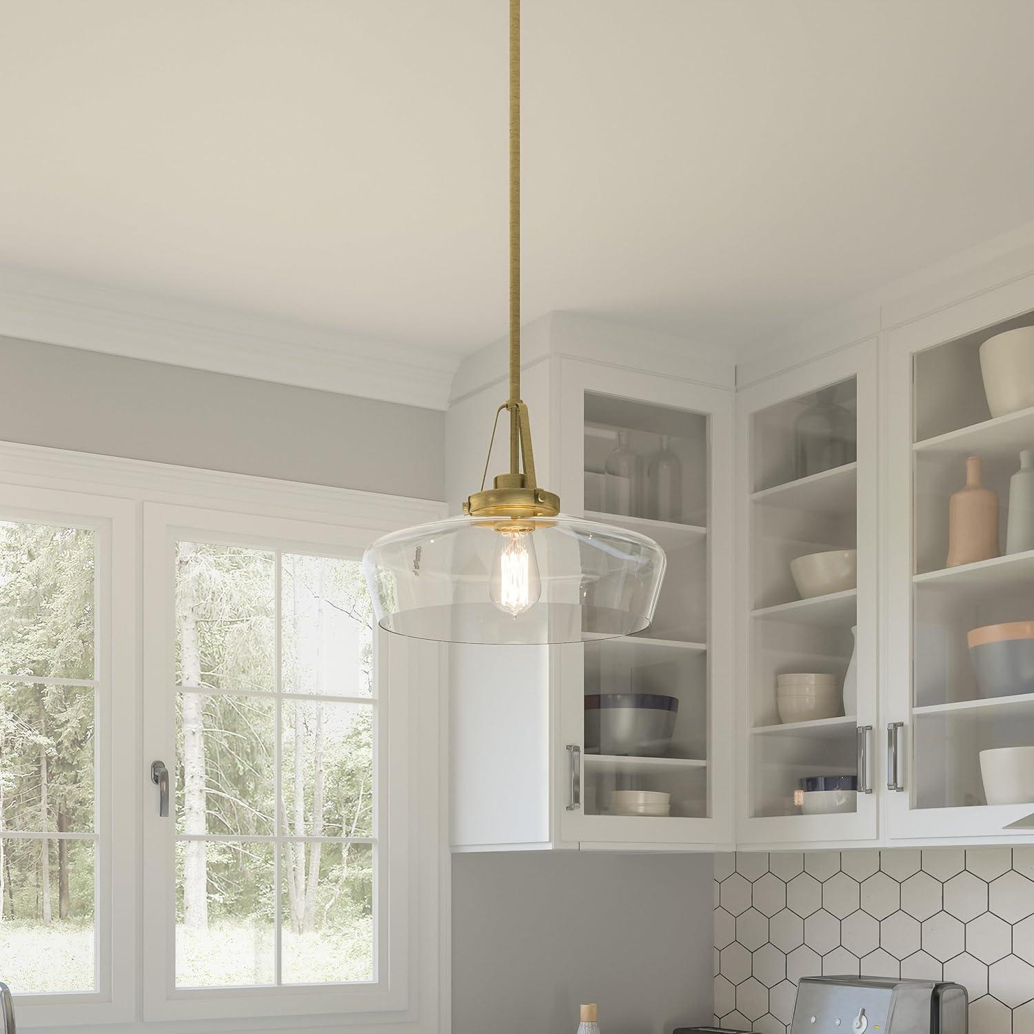 Quoizel Lighting Haven 1 - Light Pendant in  Aged Brass
