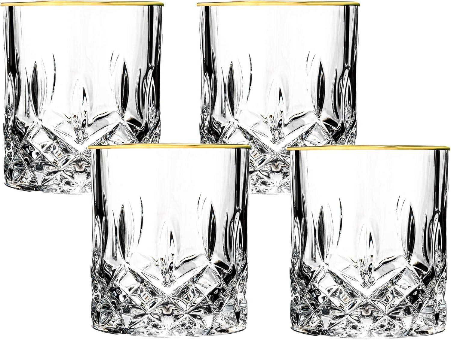 Opera 11oz. Crystal Whiskey Glass Set