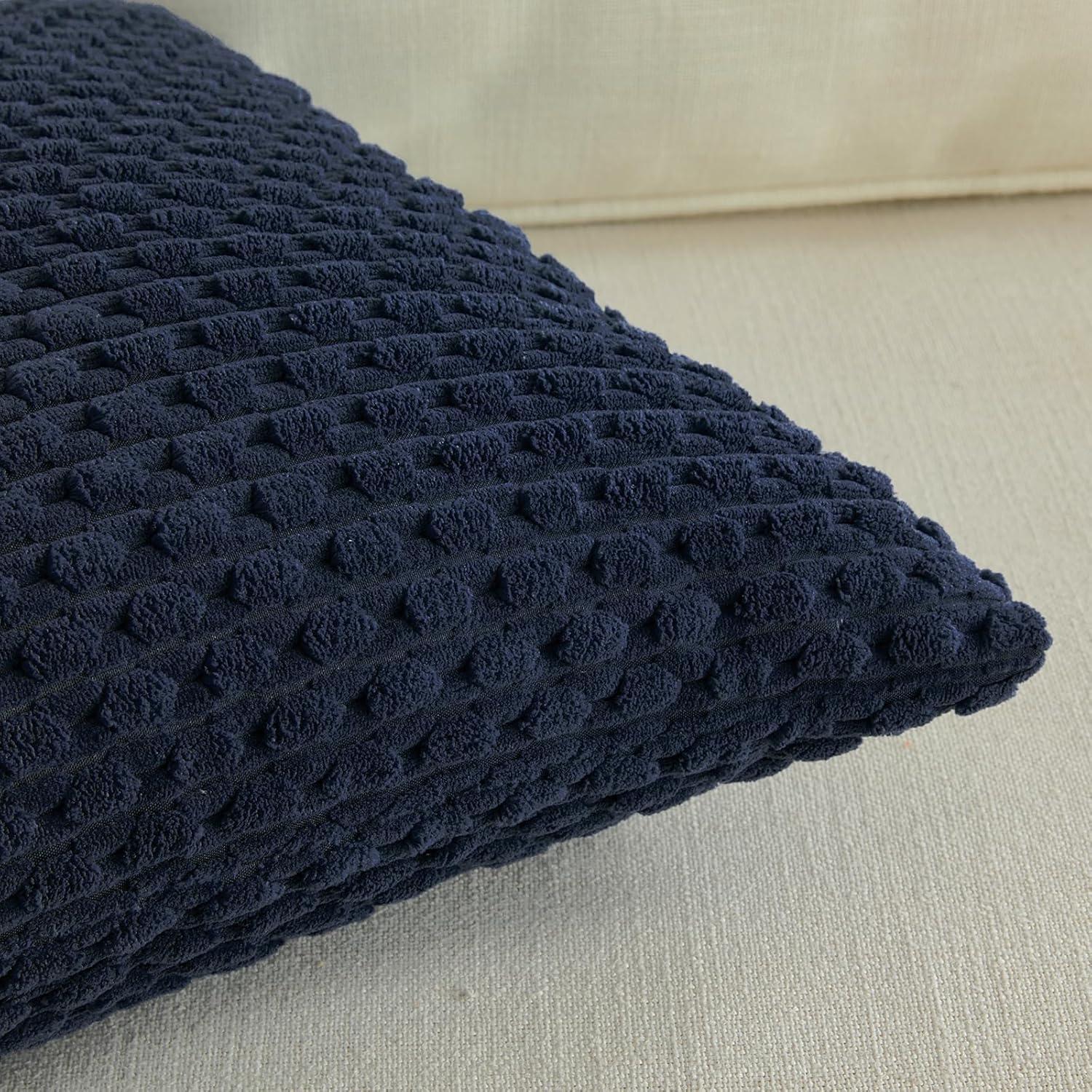 Houndstooth Cotton Blend Reversible Pillow Cover (Set of 4)