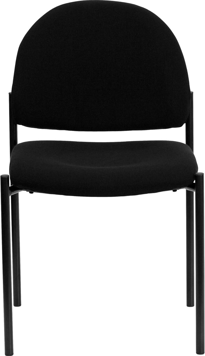 Prather Stackable Steel Ergonomic Side Reception Chair by Flash Furniture