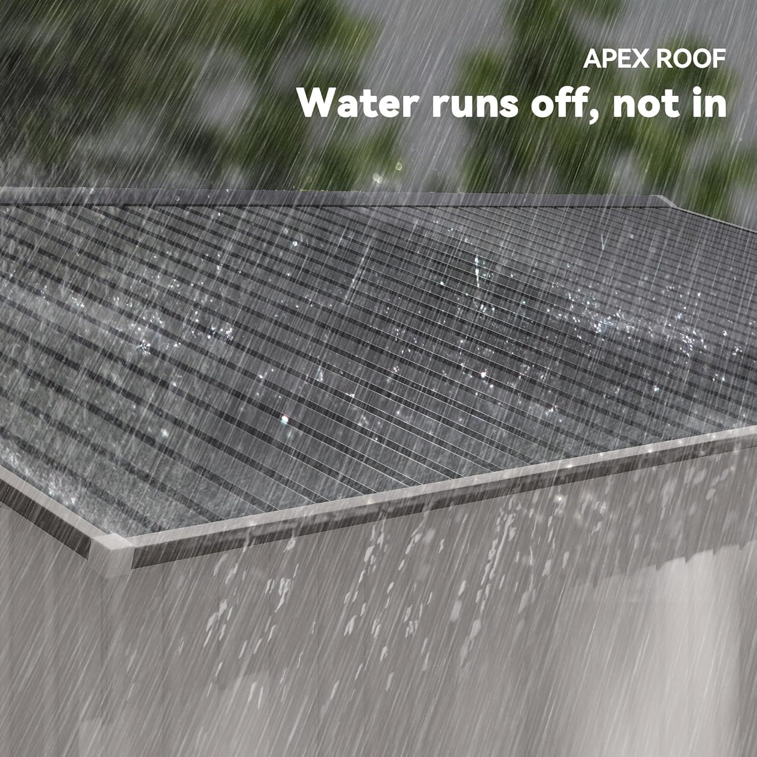 Outsunny Metal Storage Shed