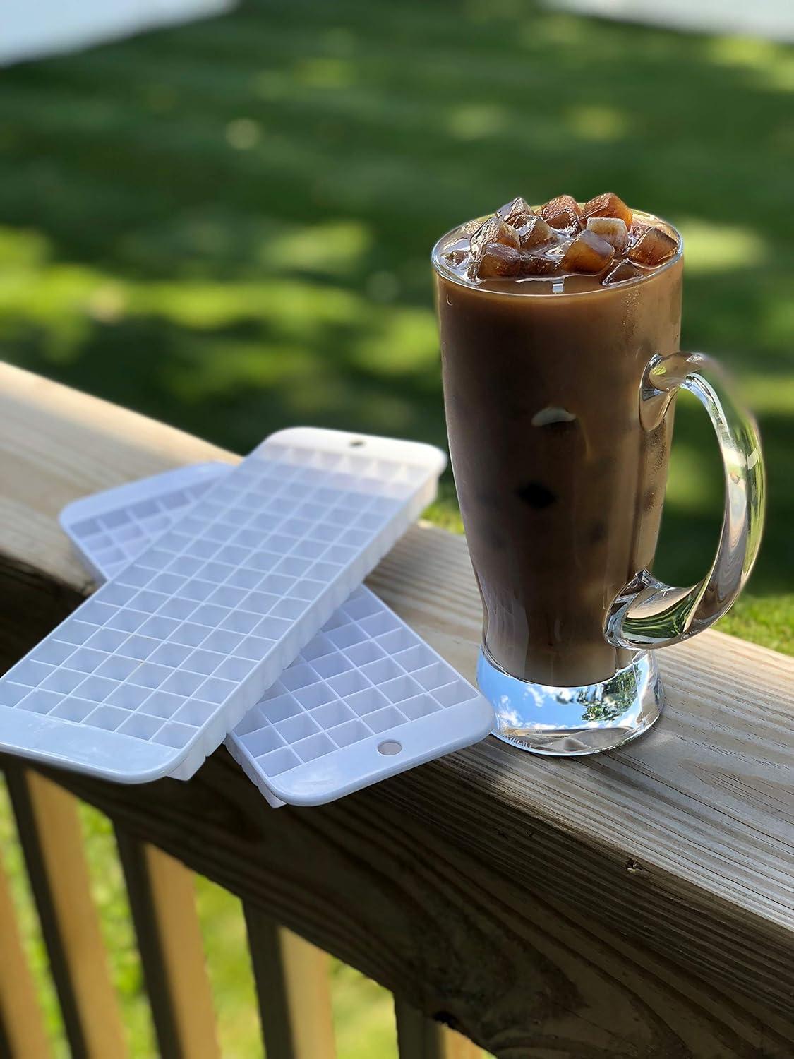 Better Houseware Cubette Ice Cube Trays, Set of 2 in White