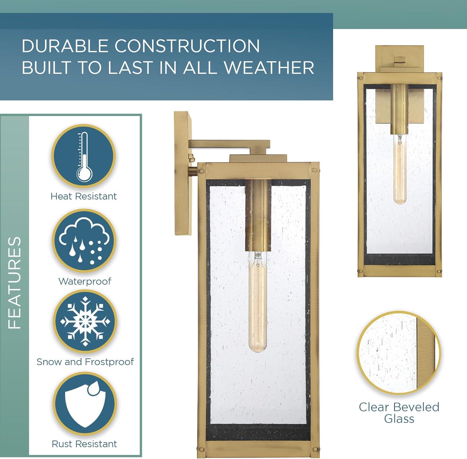 Quoizel Lighting Westover 1 - Light Sconce in  Antique Brass