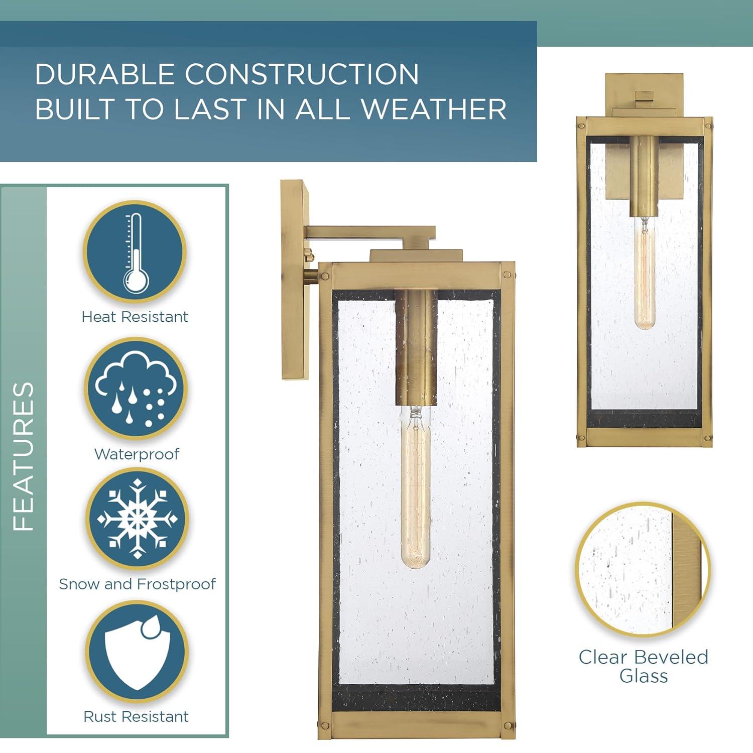 Quoizel Lighting Westover 1 - Light Sconce in  Antique Brass