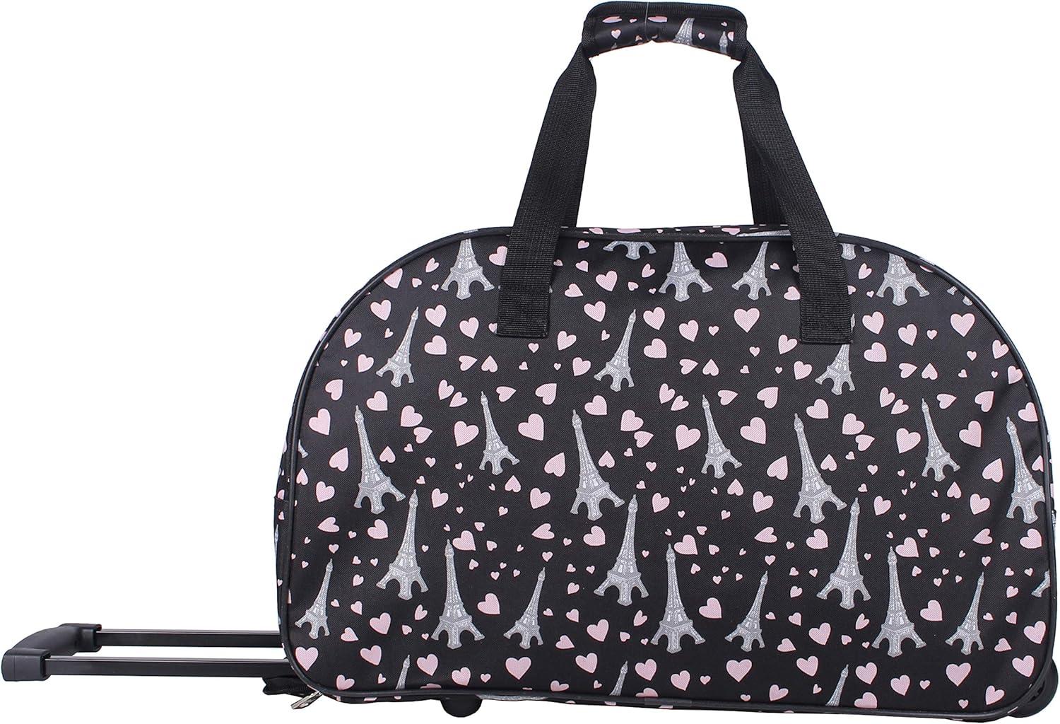 Betsey Johnson Wheeled Weekender Bag