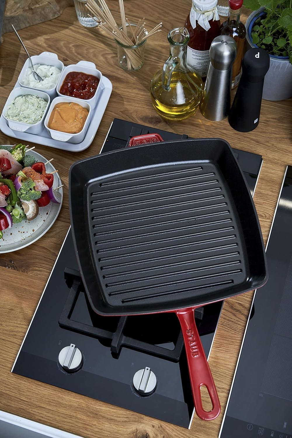 Staub Cast Iron Square Grill Pan