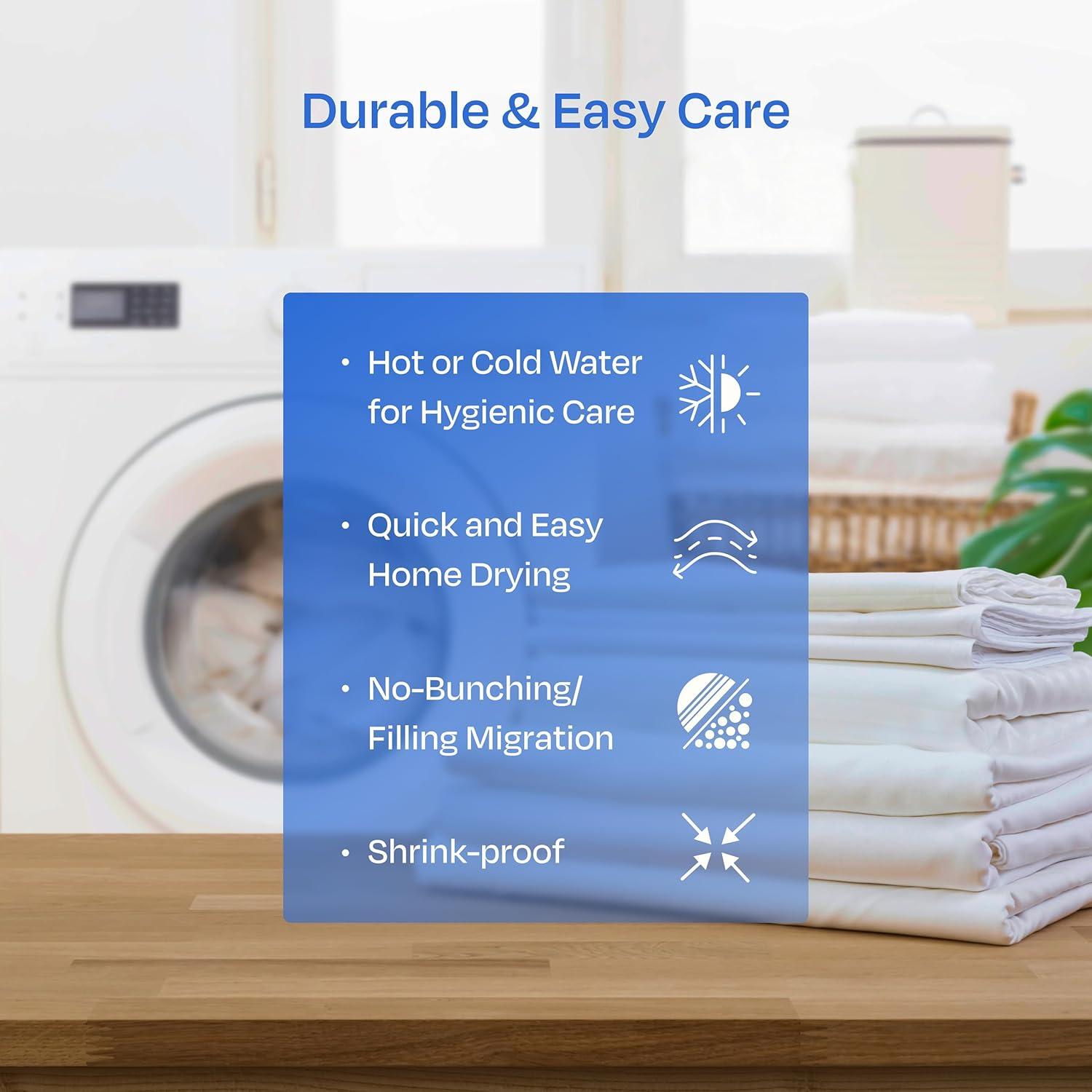 California Design Den Zippered Mattress Encasement Full - Waterproof Mattress Protector - Protects All Six-Sides - Full Size Mattress Cooling Cover