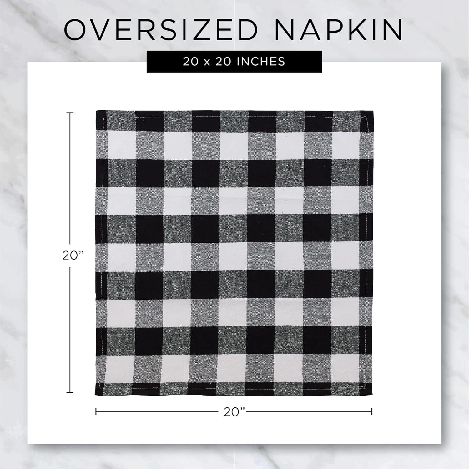 Napkin, Americana Plaid - Set of 6