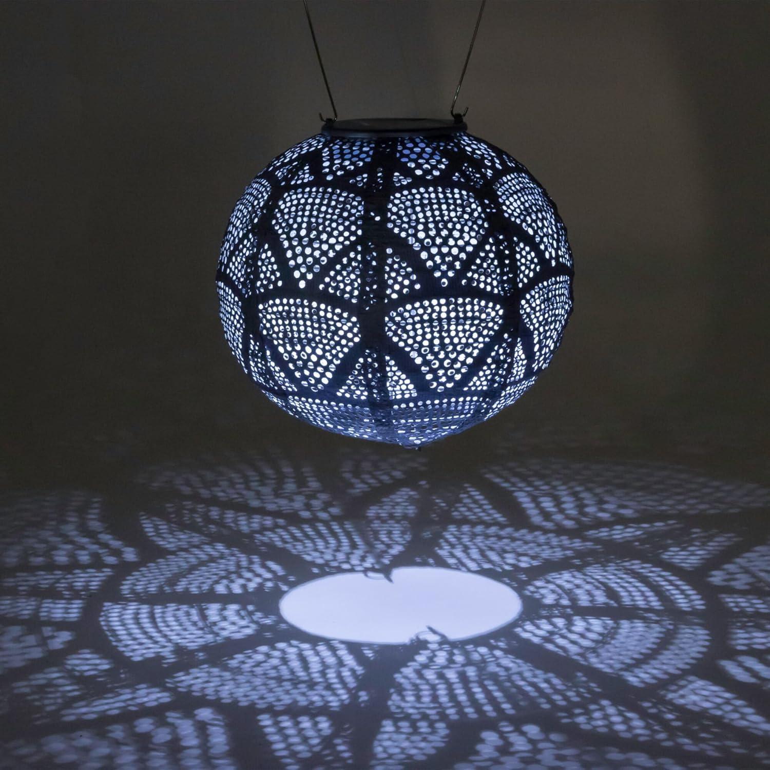 Boho Globe Solar Outdoor Lantern