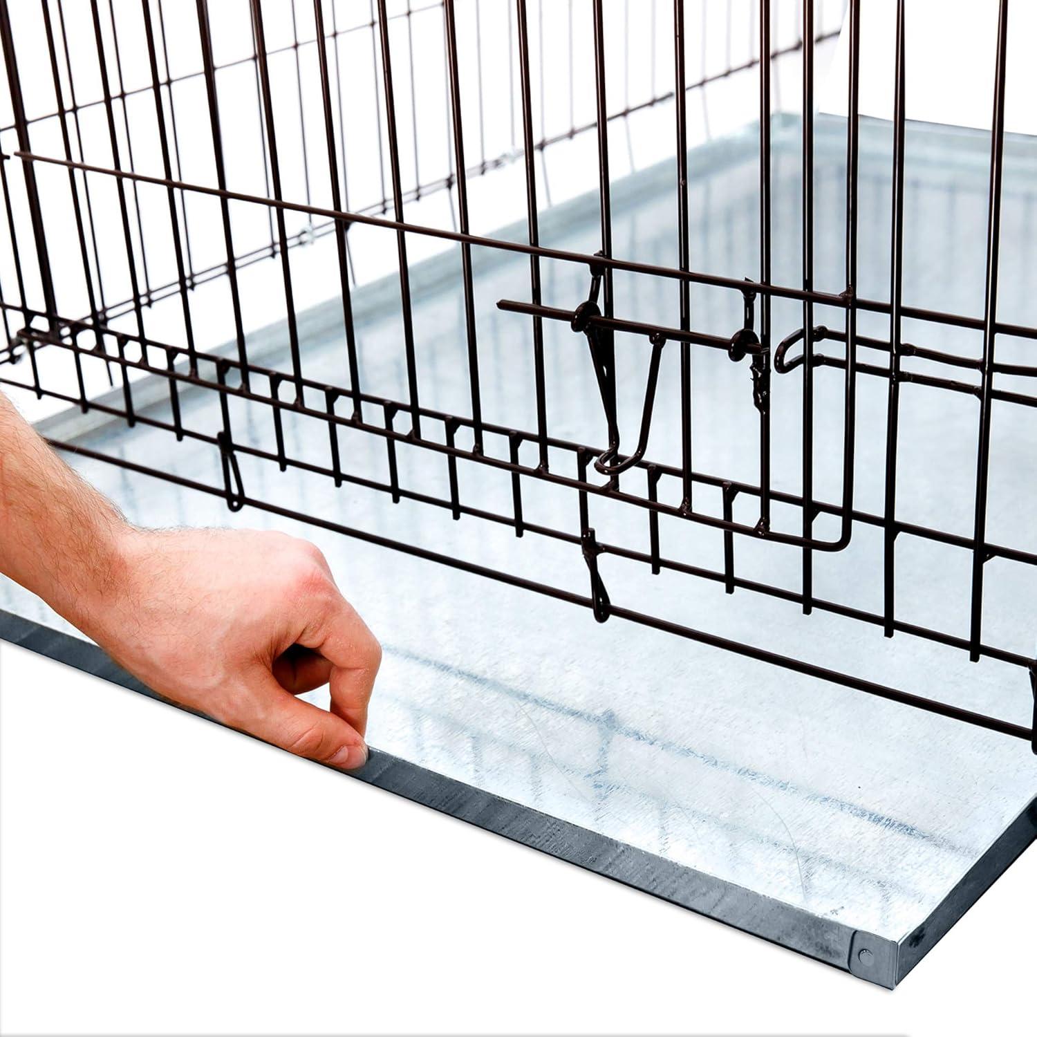 KOPEKS Galvanized Iron Crate Tray 35" x 22"