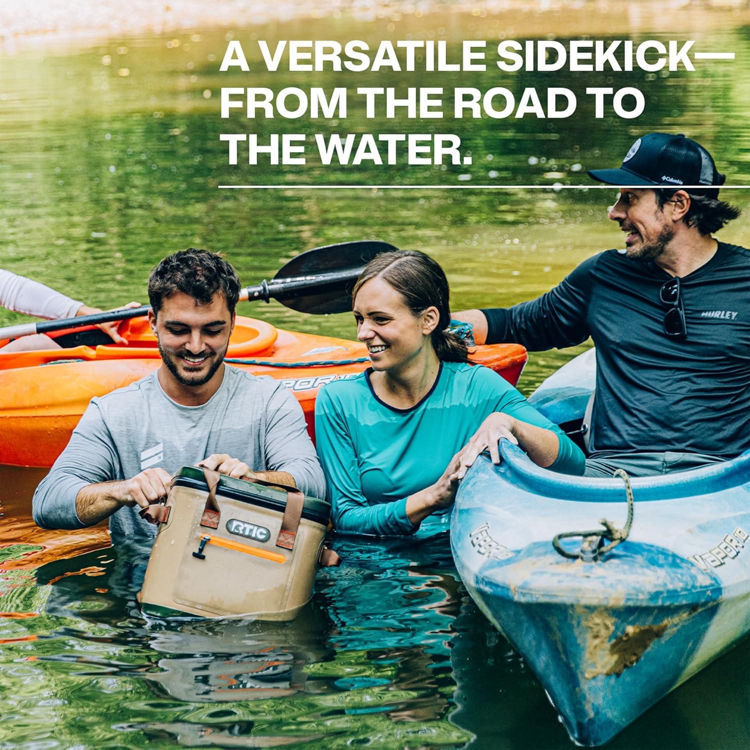 RTIC 30 Can Ultra-Tough Soft Cooler, Leakproof Ice Chest Cooler with Waterproof Zipper, Sage