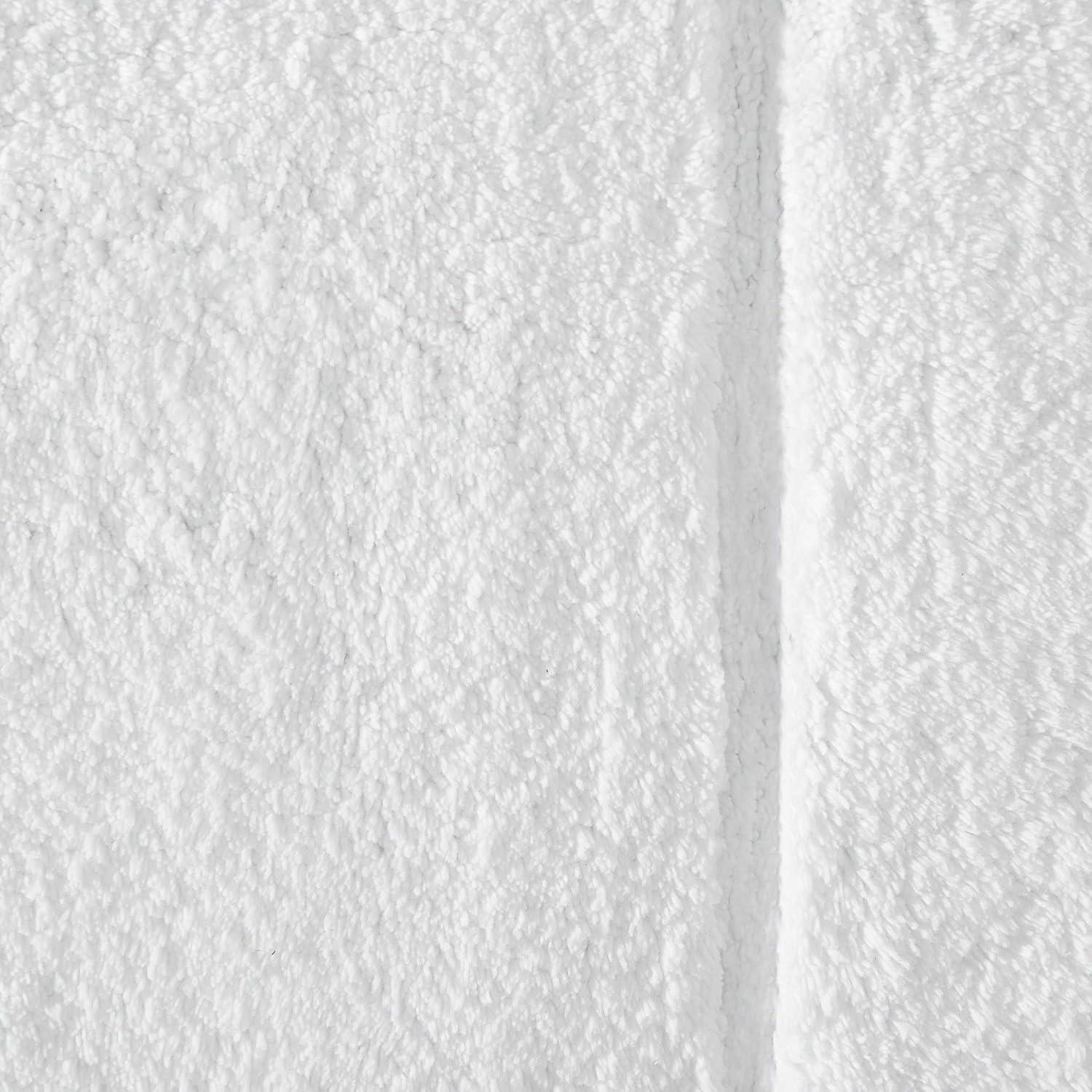 Calvin Klein - Bath Rug Set, Soft & Absorbent Cotton Bath Mats, Modern Bathroom Essentials (Essence White, 2-Piece)