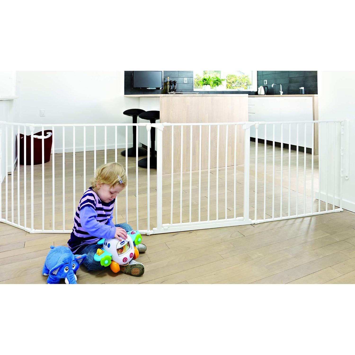 BabyDan Flex Xl Hearth 5 Piece Safety Gate
