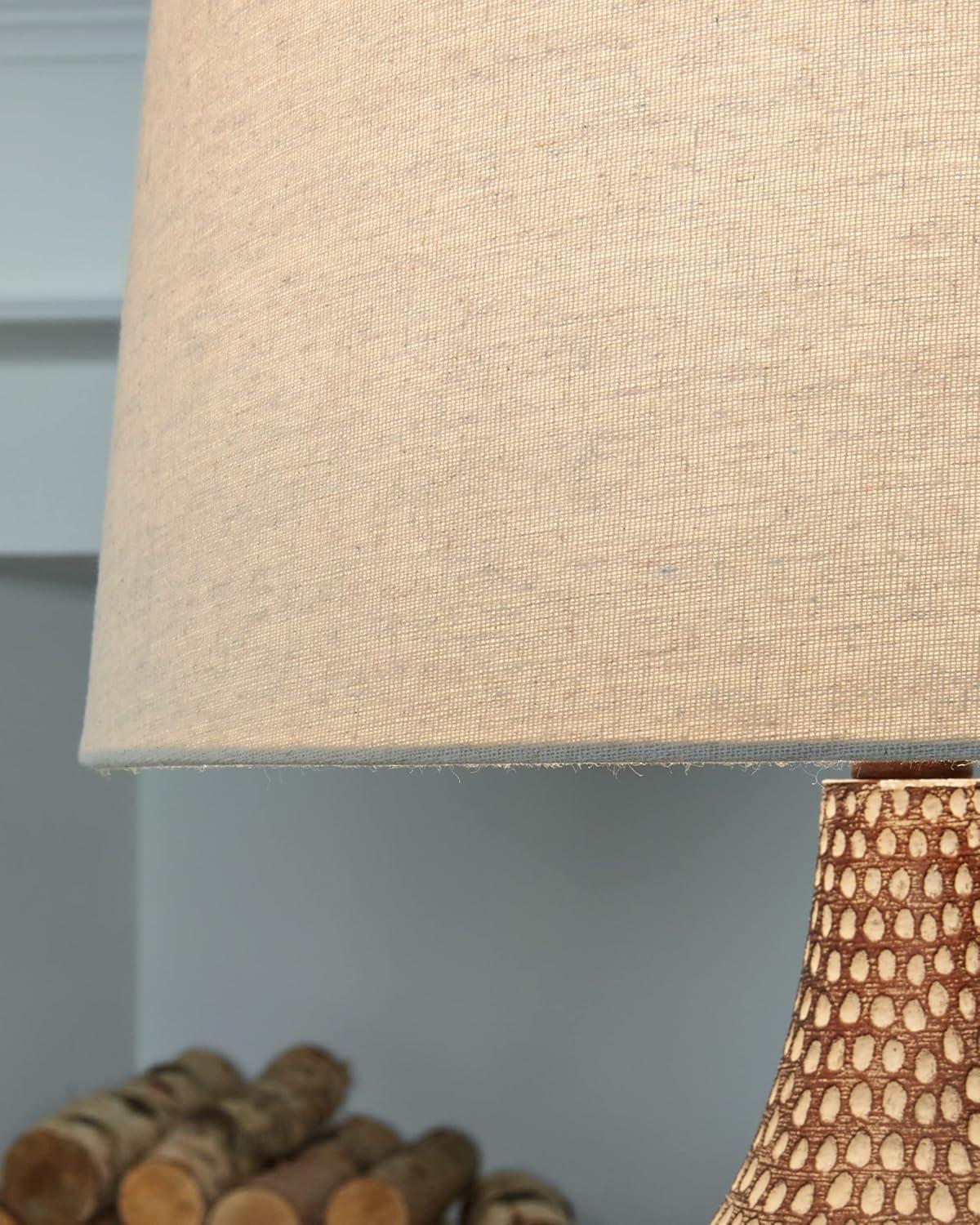 Signature Design by Ashley Laelman Table Lamps: Bohemian Style, 3-Way Lighting, UL Listed