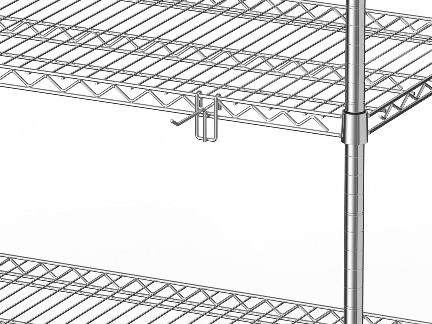 Wire Rack Accessories Kit - 7-Pack