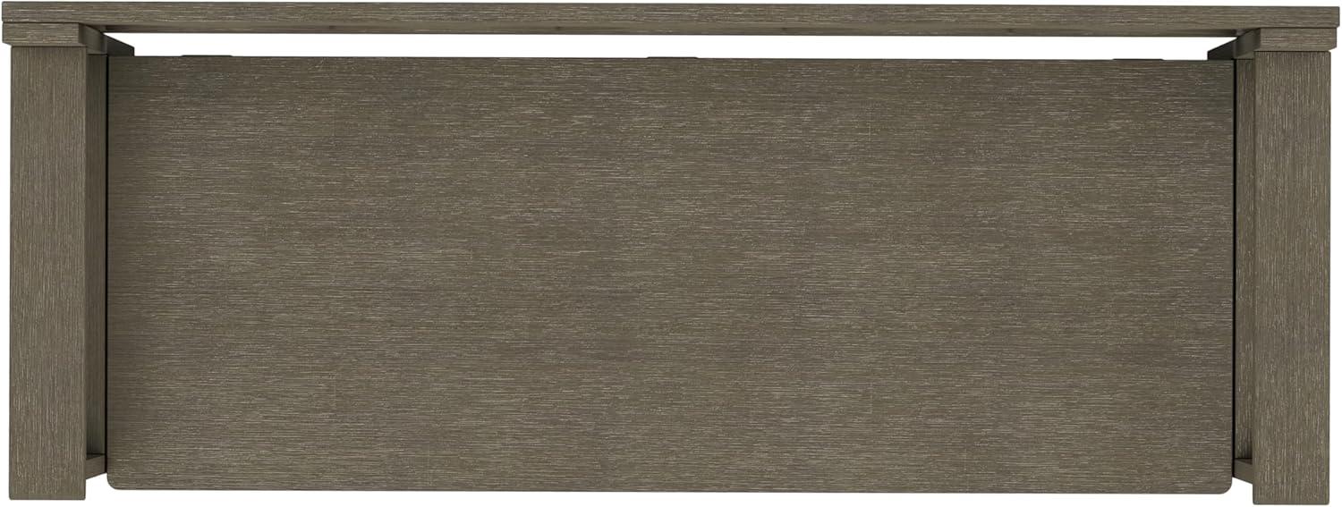 Simpli Home Amherst 48"W Solid Wood Entryway Storage Bench with Lift-Top Lid and Dual Compartments