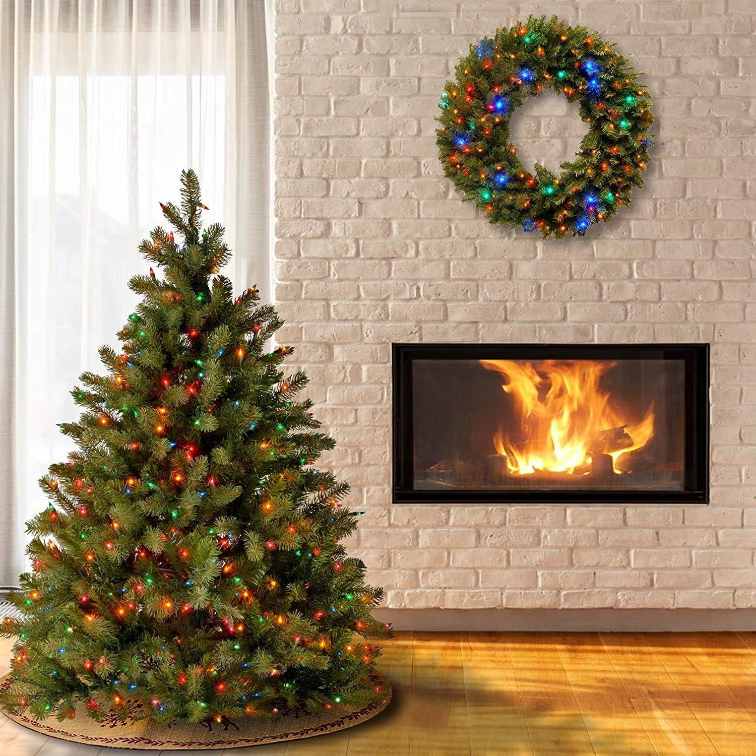 120'' Lighted Christmas Tree