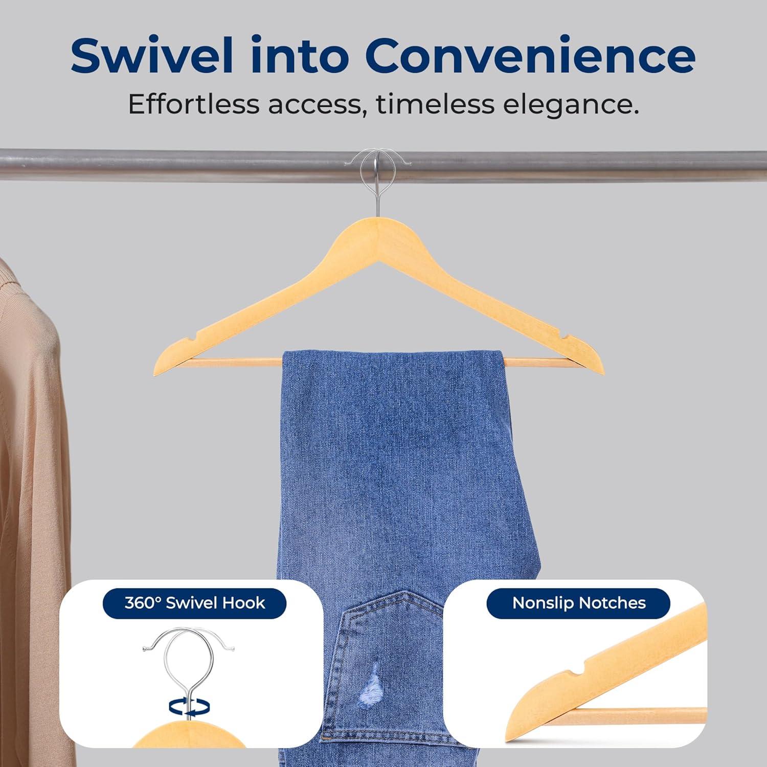 Non-Slip Standard Hanger for Dress/Shirt/Sweater