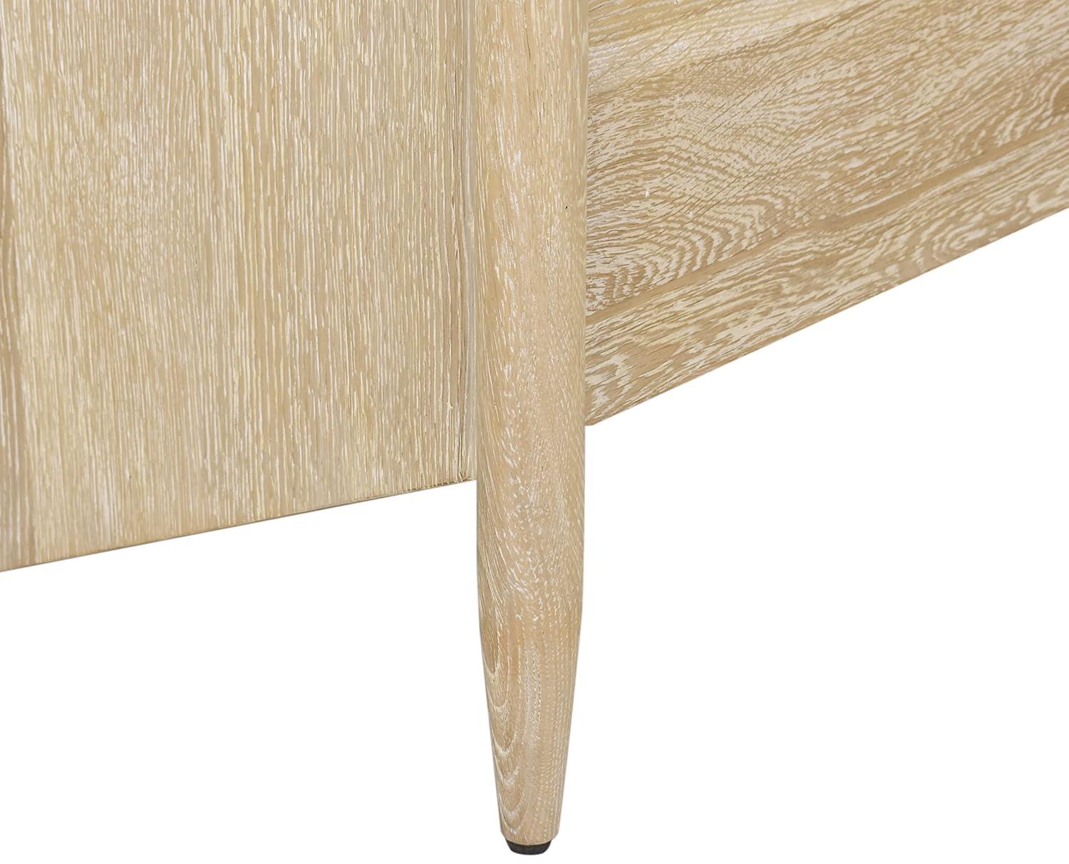 Meridian Furniture,Oakwood White Oak Nightstand