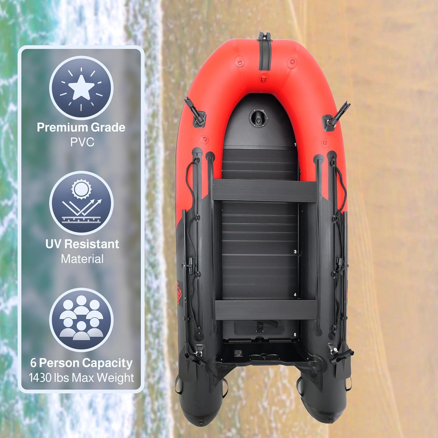ALEKO Inflatable Fishing Boat