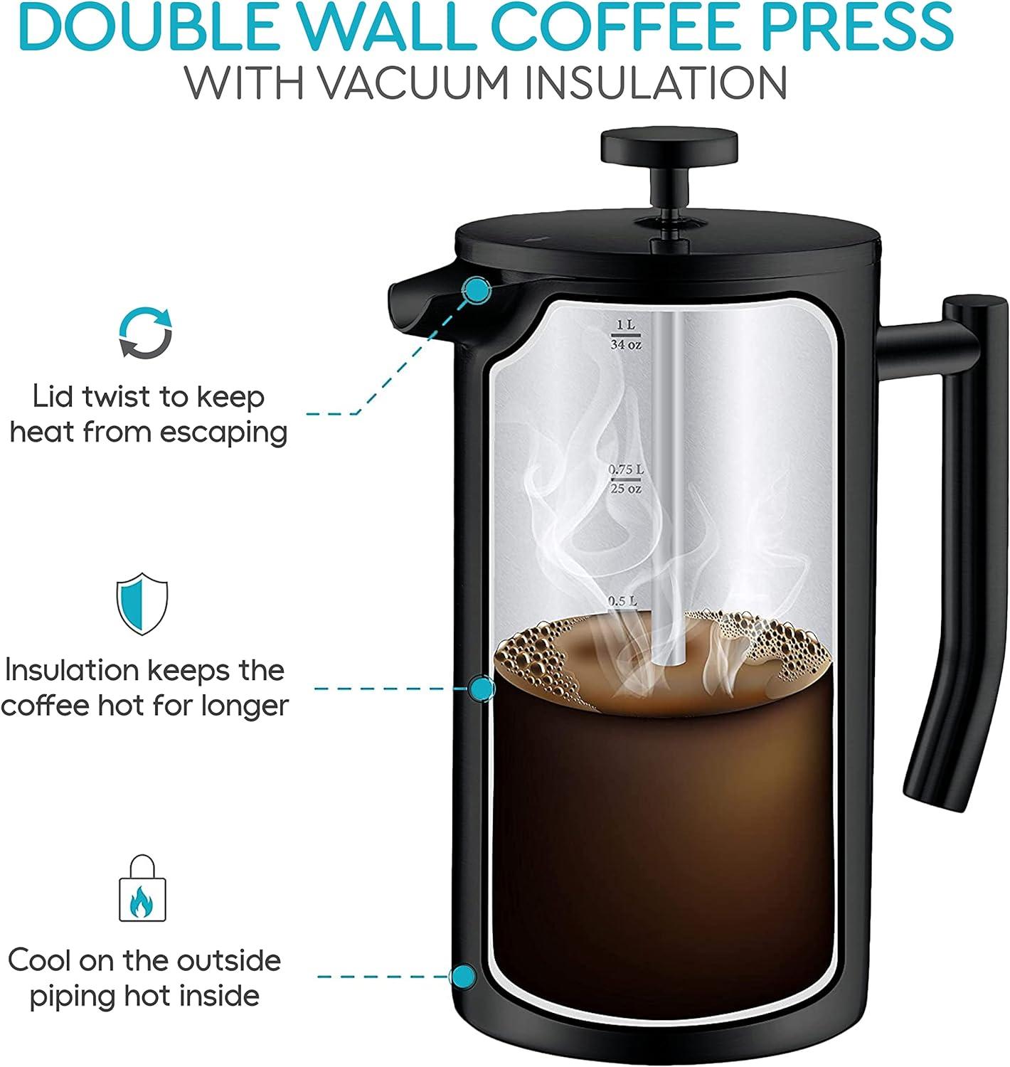 Belwares French Press Coffee Maker