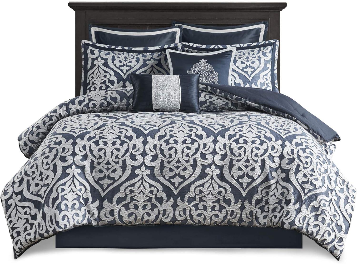 Odette Jacquard 8 Piece Comforter Set