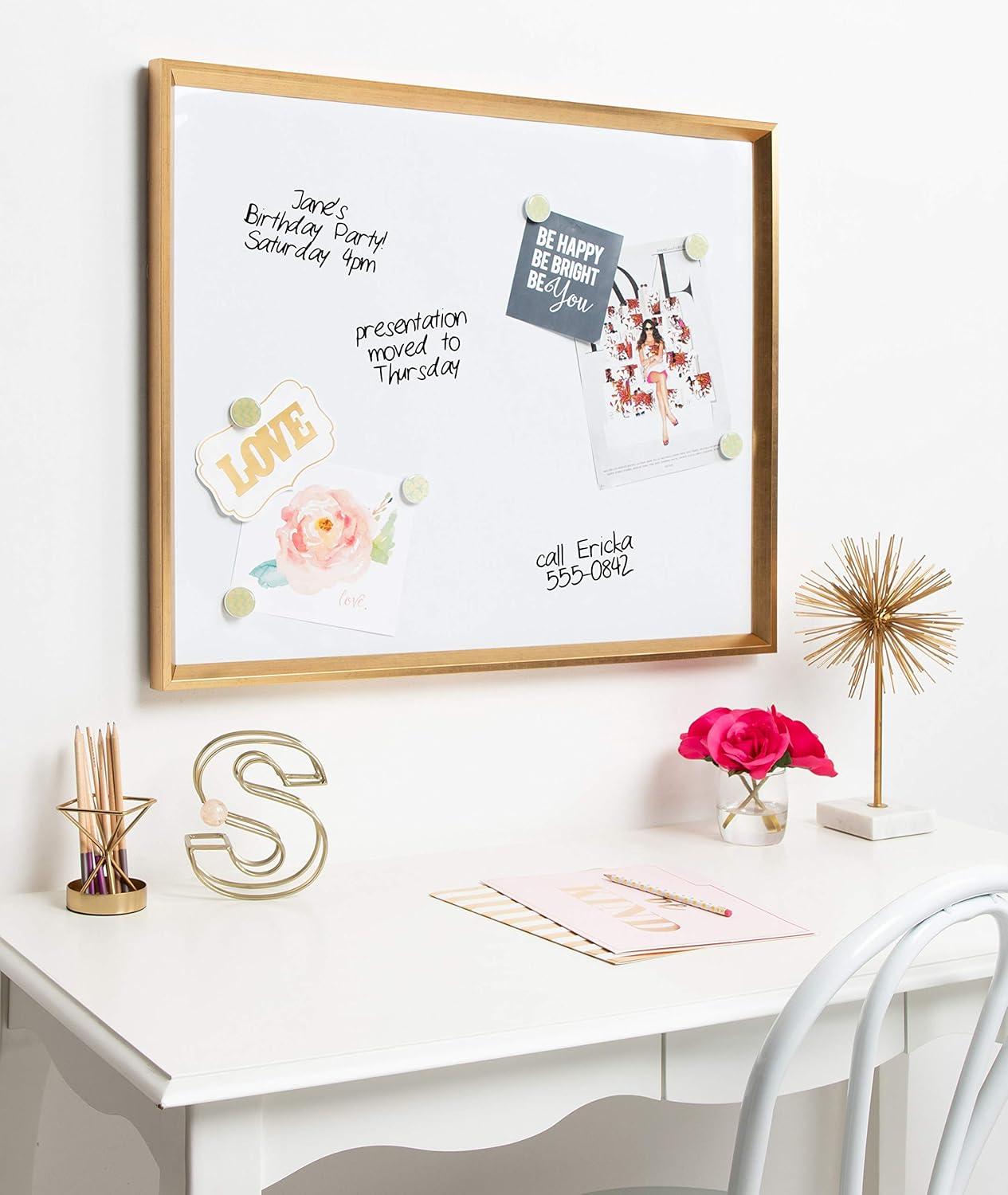 Kate and Laurel 25.50-Inches W x 31.50-Inches H Magnetic Cork Dry erase board