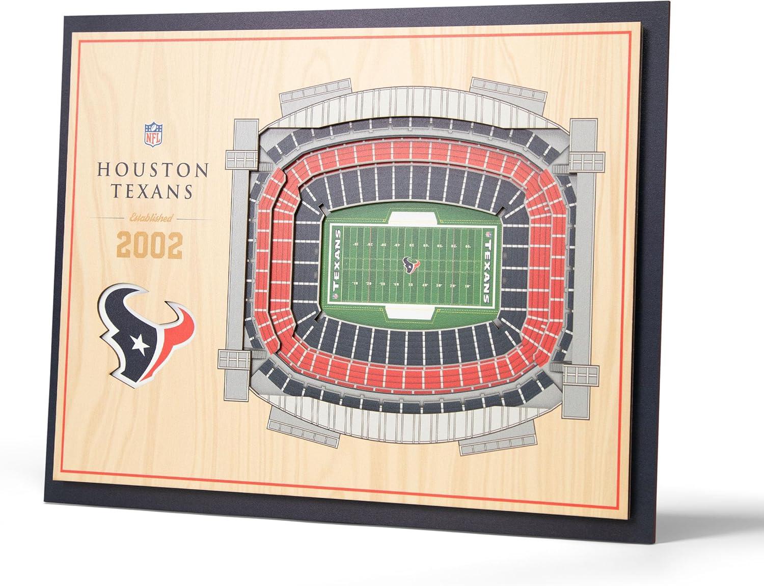 NFL 5-Layer Stadiumview Wall Art