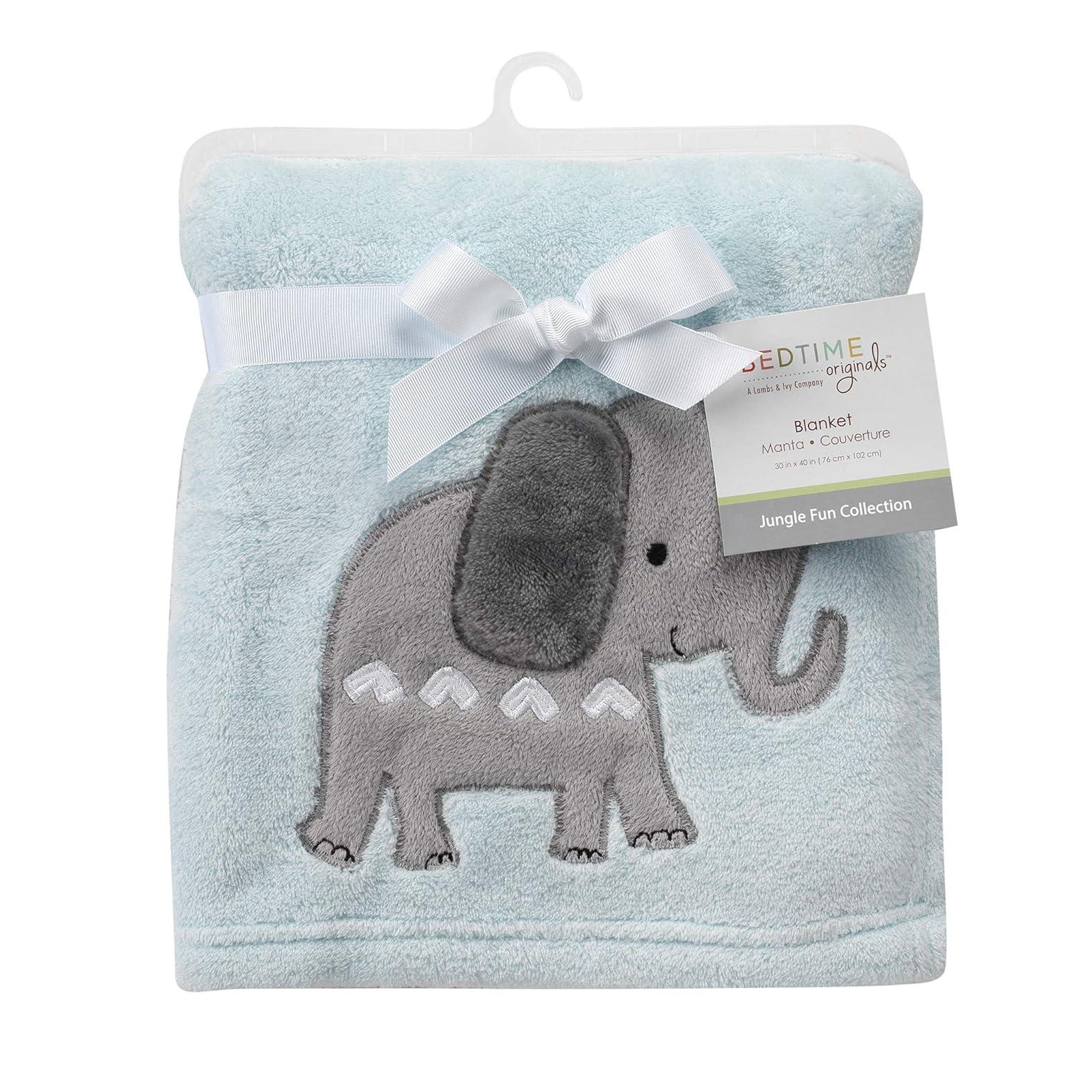 Bedtime Originals Jungle Fun 100% Polyester Baby Blanket
