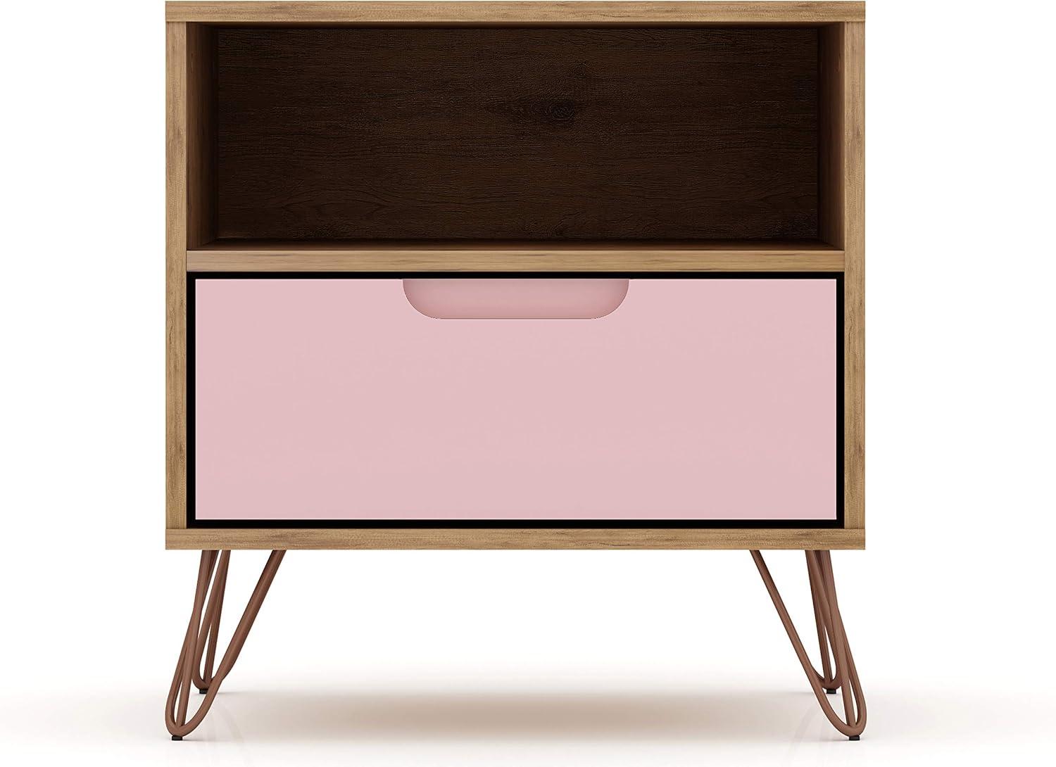 1.0 Rockefeller Nightstand - Manhattan Comfort