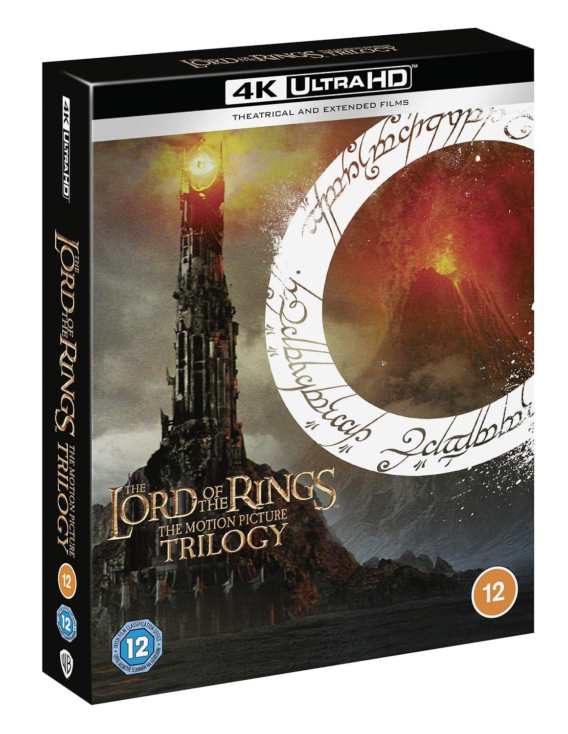 The Lord of the Rings: Motion Picture Trilogy (Extended & Theatrical)(4K/UHD)