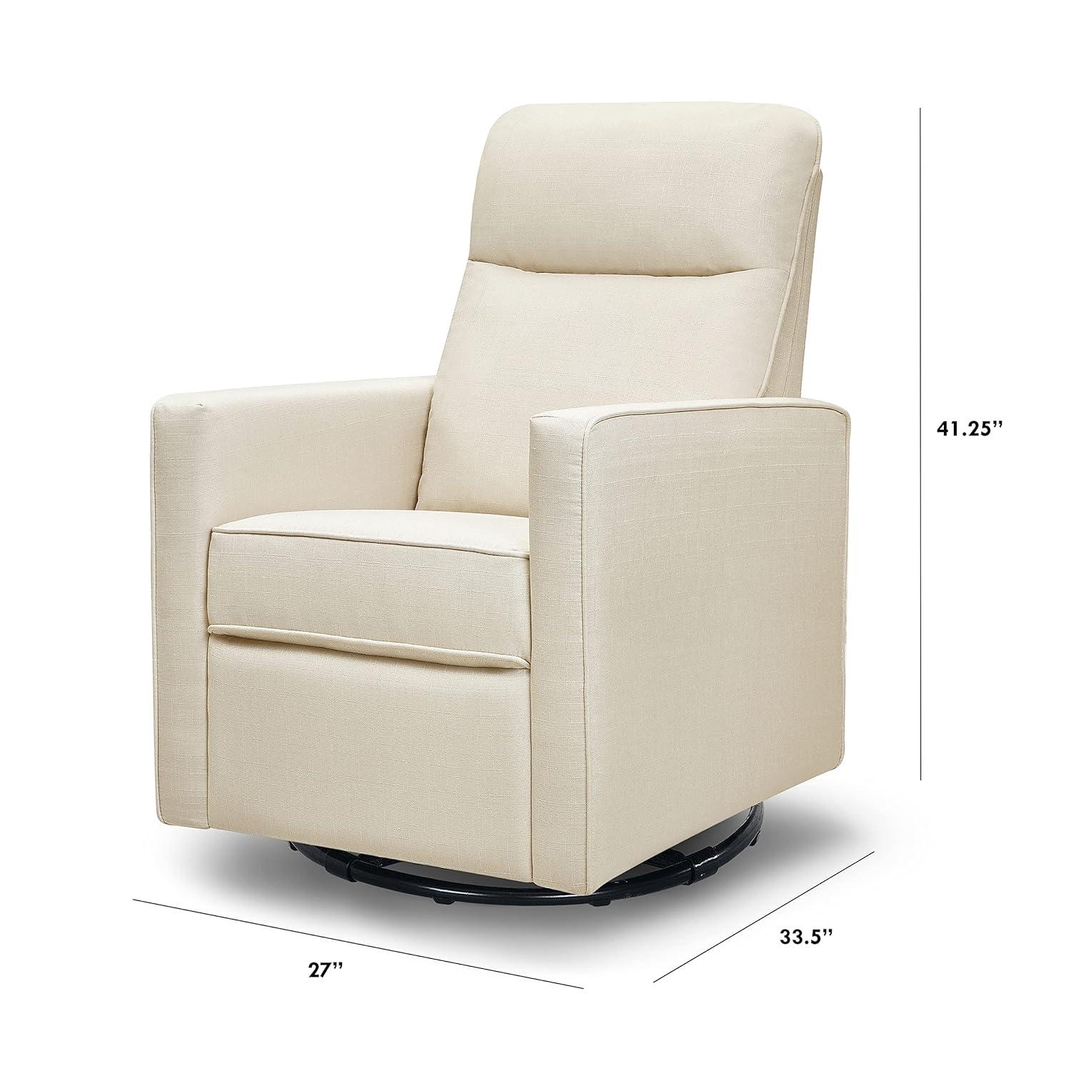 Gabby Pillowback Swivel Glider