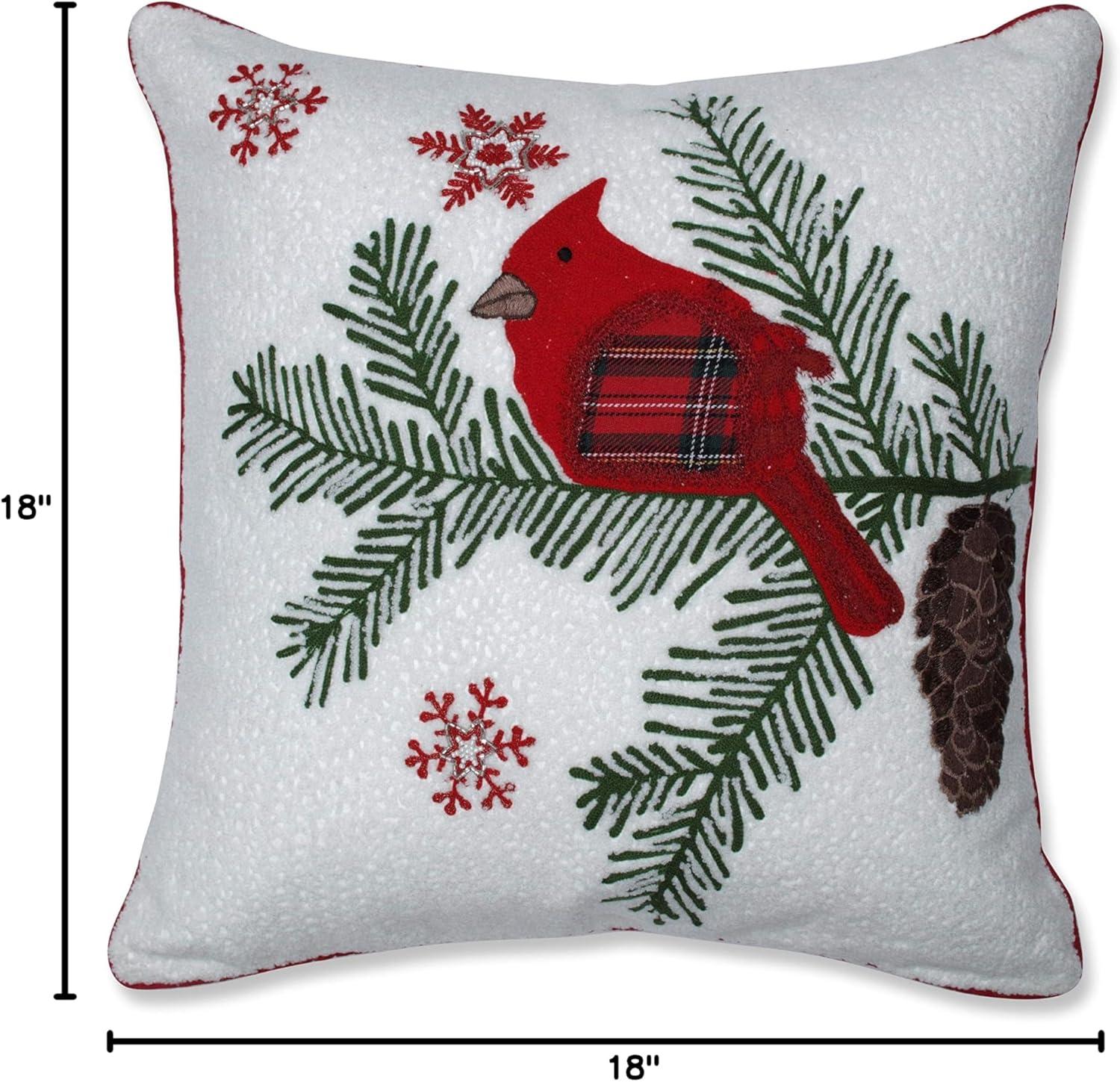 Pillow Perfect Buttons Reversible Throw Pillow