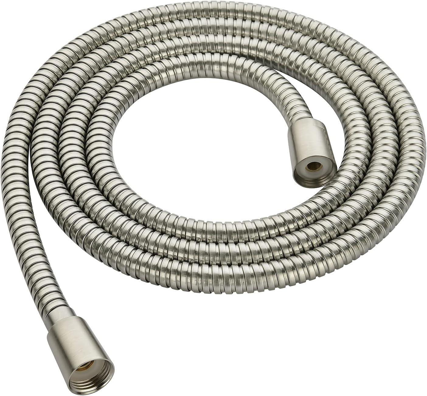 Extra Long Brushed Nickel Stainless Steel Shower Hose