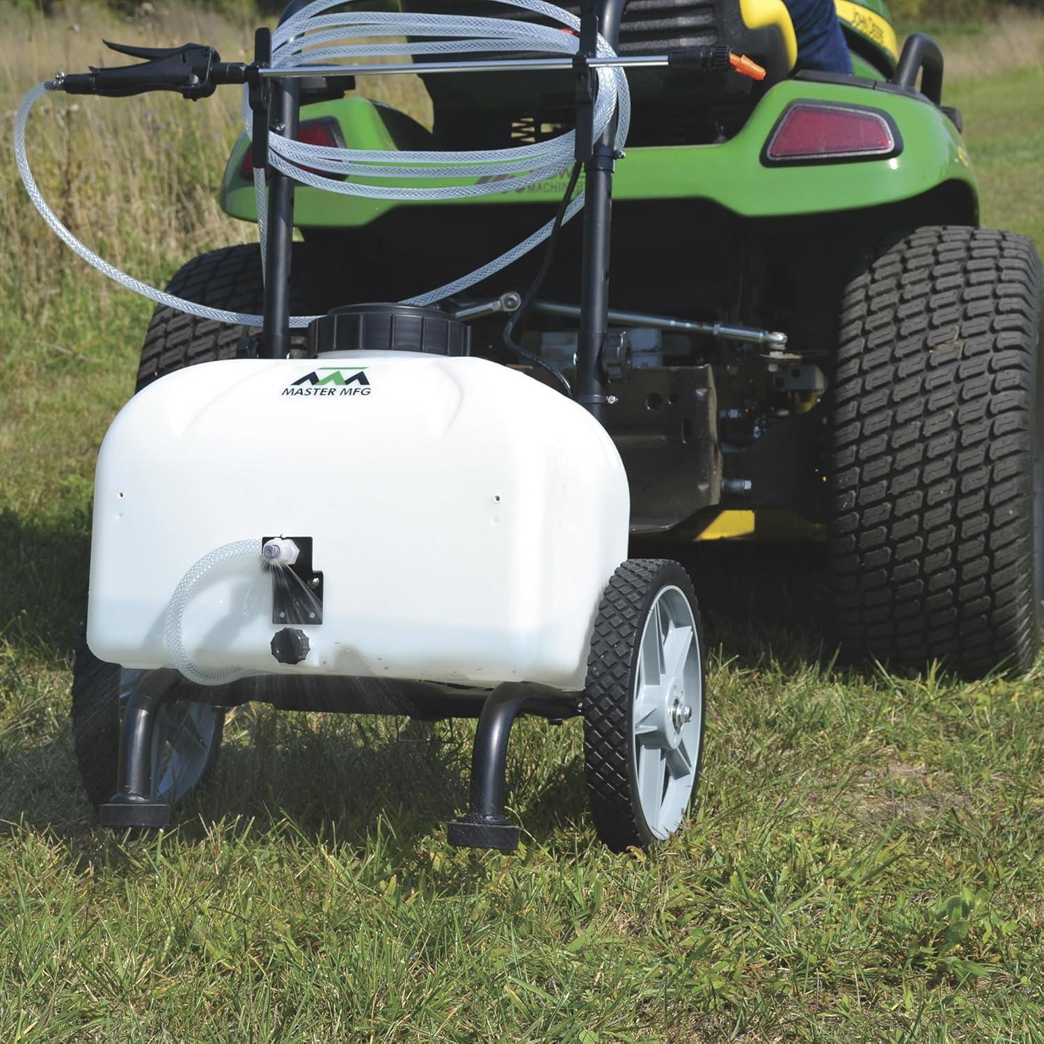 master mfg 27080 gardener rechargeable cart sprayer - 12v, 9 gal capacity - model no.  pcd-e3-009b-mm