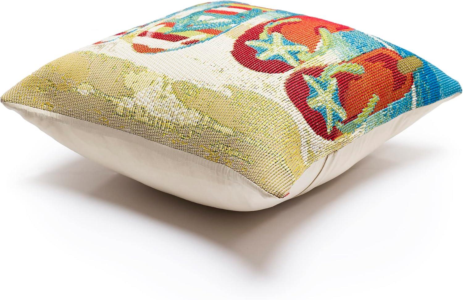 Liora Manne Marina No Decorative Addition Indoor/Outdoor Throw Pillow