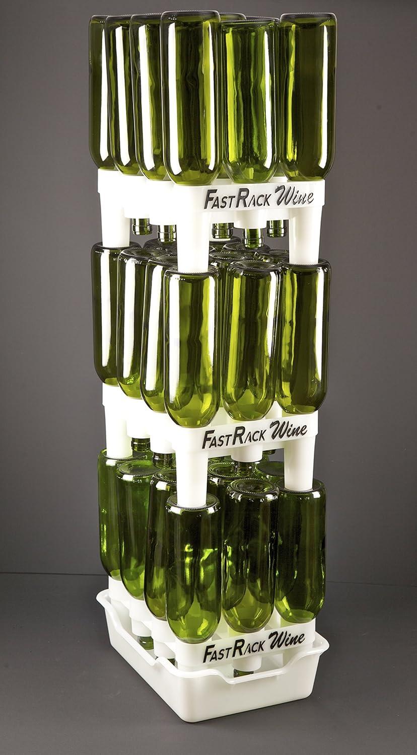 Learn To Brew Fast Rack Wine Bottle Drying Rack, Holds 12